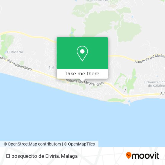 El bosquecito de Elviria map