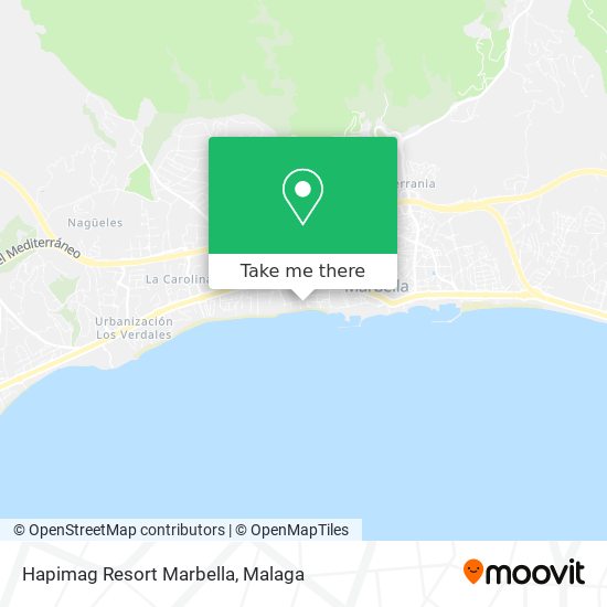 Hapimag Resort Marbella map