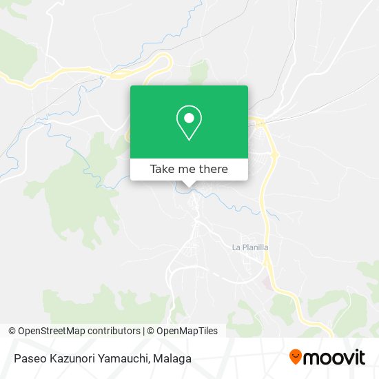 Paseo Kazunori Yamauchi map