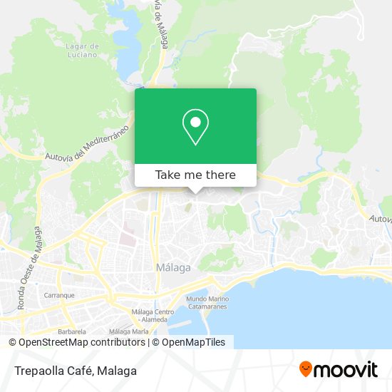 Trepaolla Café map