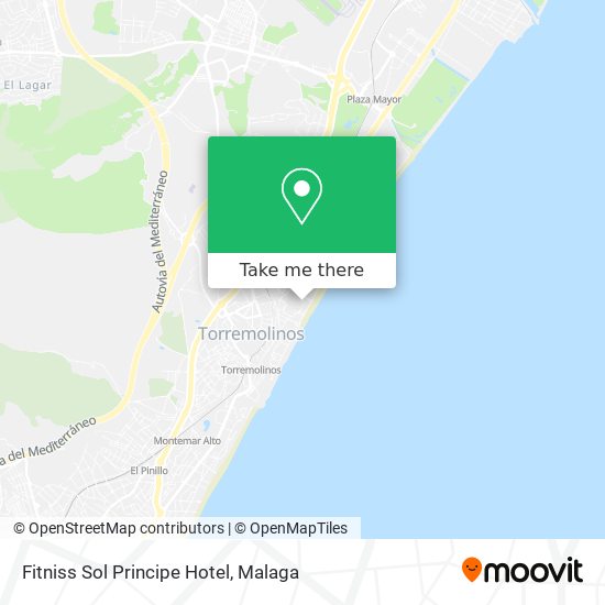 Fitniss Sol Principe Hotel map