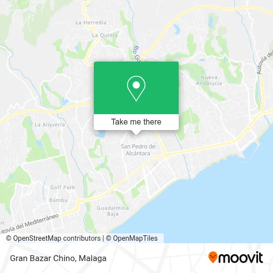 Gran Bazar Chino map