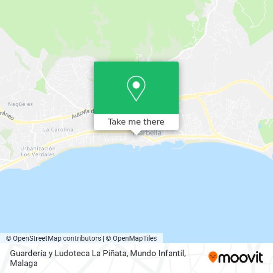 Guardería y Ludoteca La Piñata, Mundo Infantil map