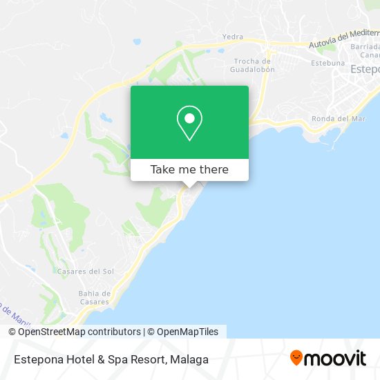 Estepona Hotel & Spa Resort map