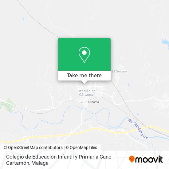 Colegio de Educación Infantil y Primaria Cano Cartamón map