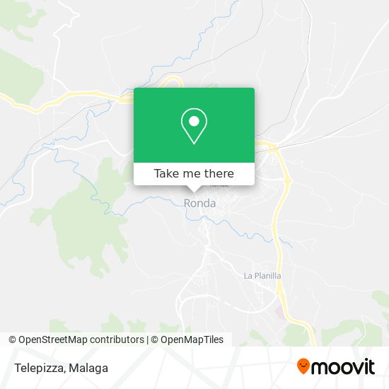 Telepizza map