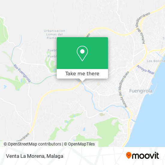 Venta La Morena map