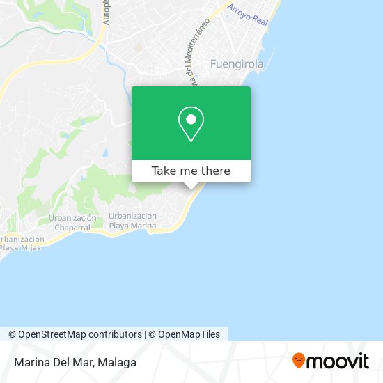 Marina Del Mar map