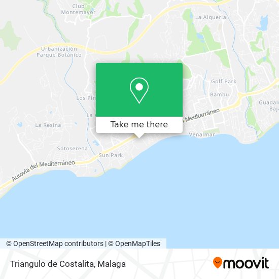 Triangulo de Costalita map