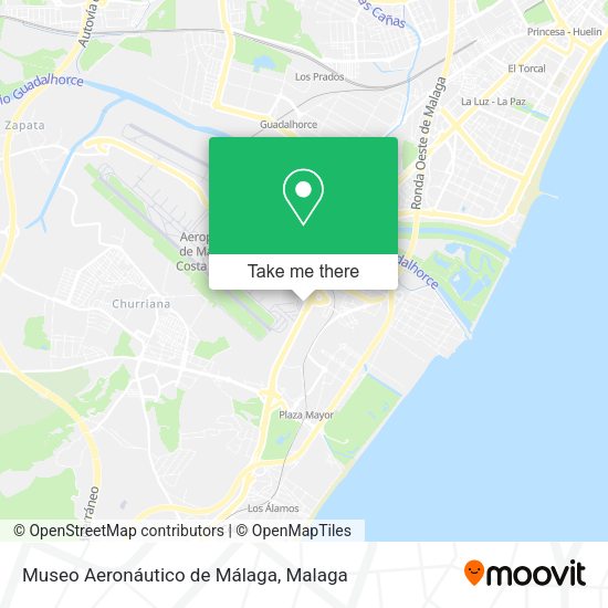 Museo Aeronáutico de Málaga map