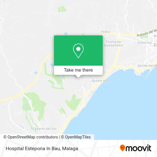 Hospital Estepona In Bau map