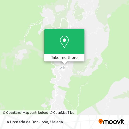 La Hosteria de Don Jose map