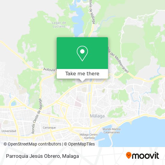 Parroquia Jesús Obrero map