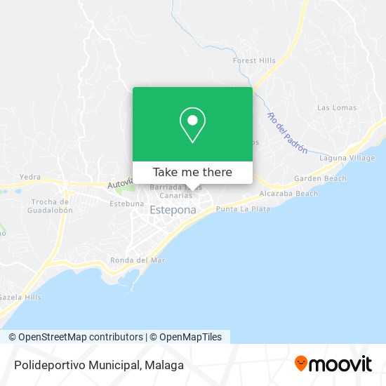 Polideportivo Municipal map
