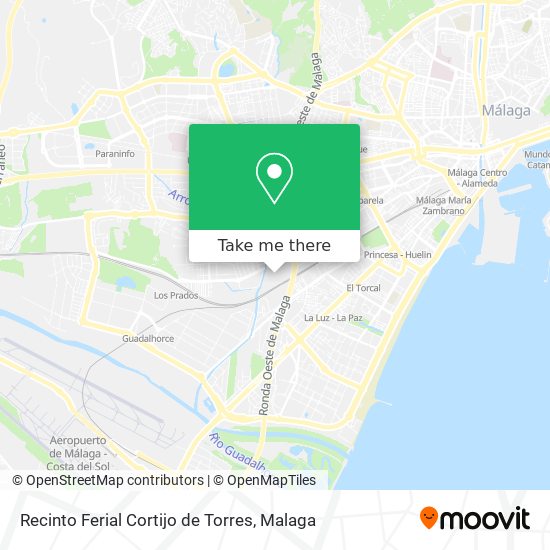 Recinto Ferial Cortijo de Torres map