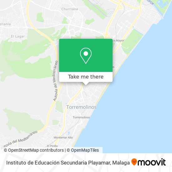 Instituto de Educación Secundaria Playamar map