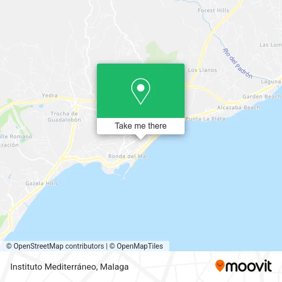 Instituto Mediterráneo map