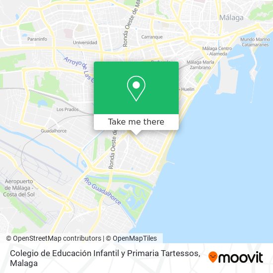 Colegio de Educación Infantil y Primaria Tartessos map