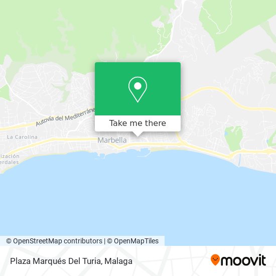 Plaza Marqués Del Turia map