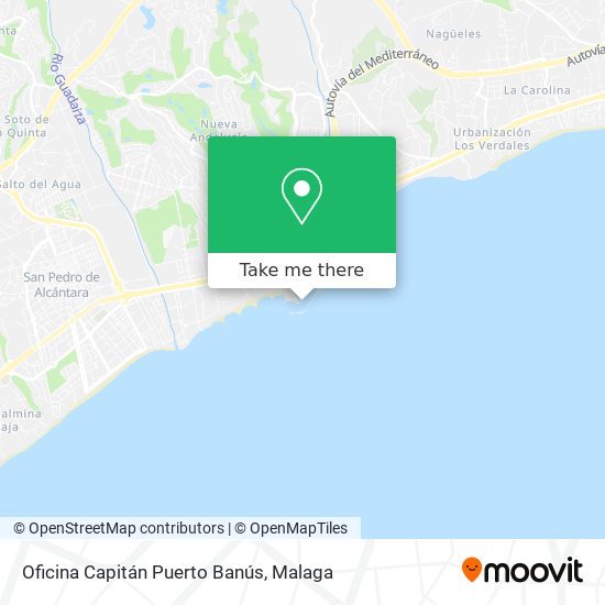Oficina Capitán Puerto Banús map