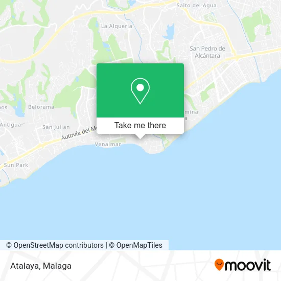 Atalaya map