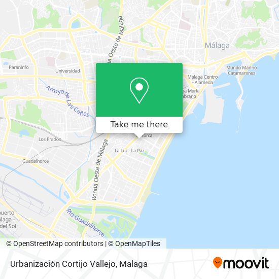 Urbanización Cortijo Vallejo map