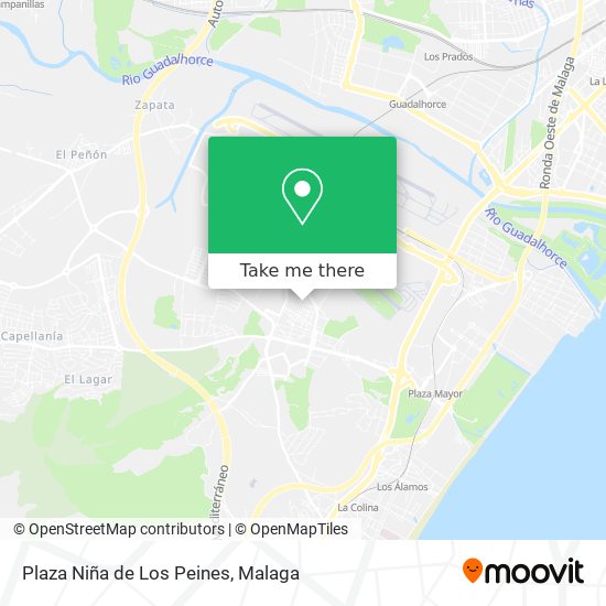 Plaza Niña de Los Peines map