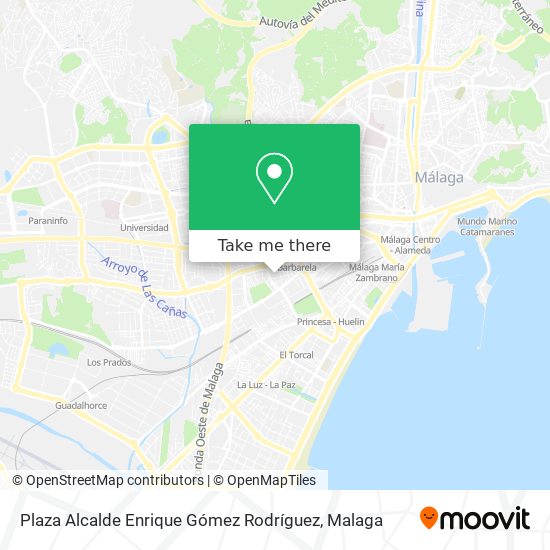 Plaza Alcalde Enrique Gómez Rodríguez map