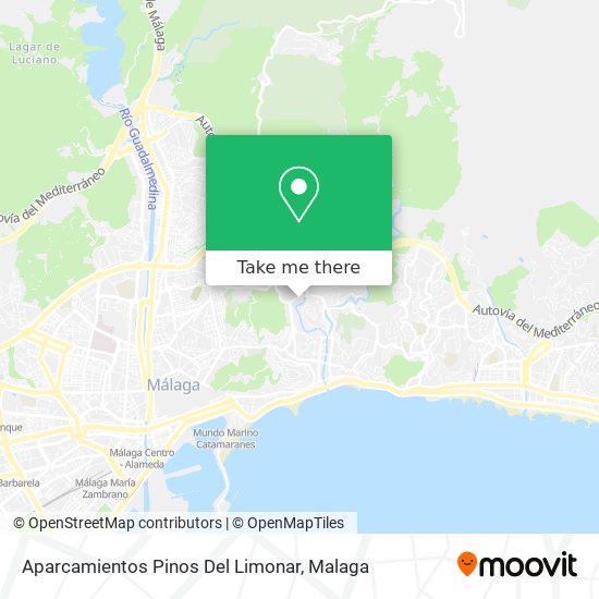 Aparcamientos Pinos Del Limonar map