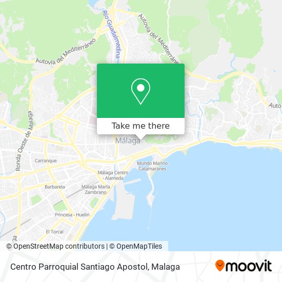 Centro Parroquial Santiago Apostol map