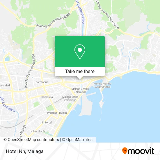 Hotel Nh map