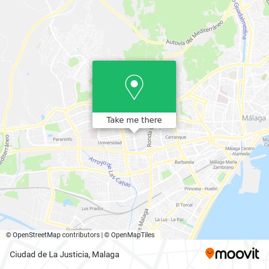 Ciudad de La Justicia map