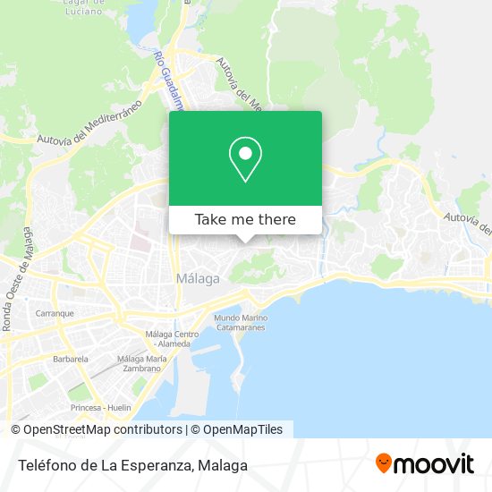 Teléfono de La Esperanza map