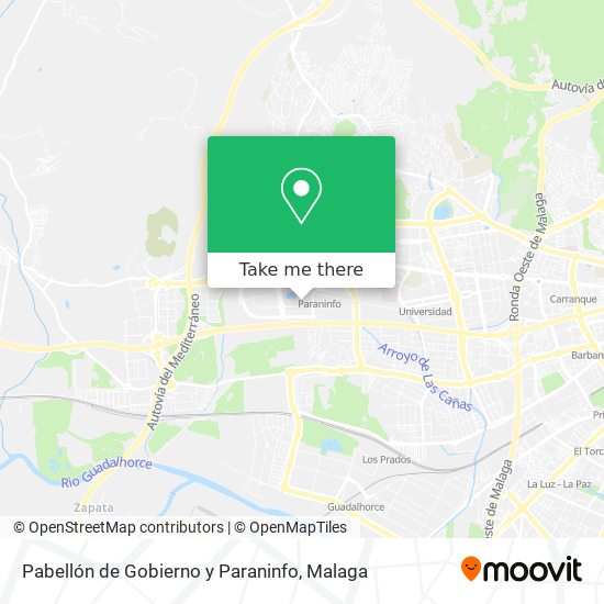 Pabellón de Gobierno y Paraninfo map