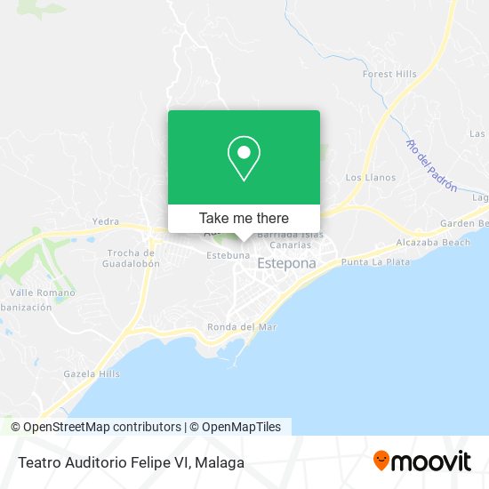 Teatro Auditorio Felipe VI map