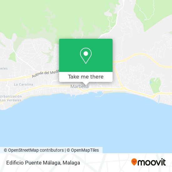 Edificio Puente Málaga map