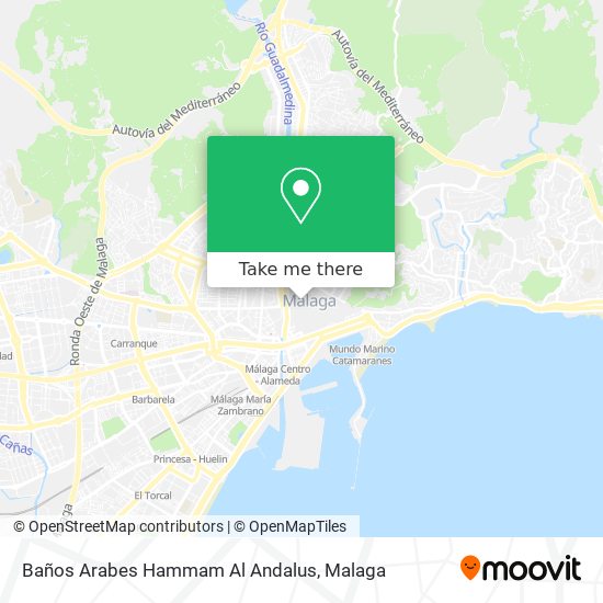 Baños Arabes Hammam Al Andalus map