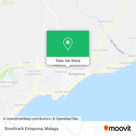 Bowltrack Estepona map