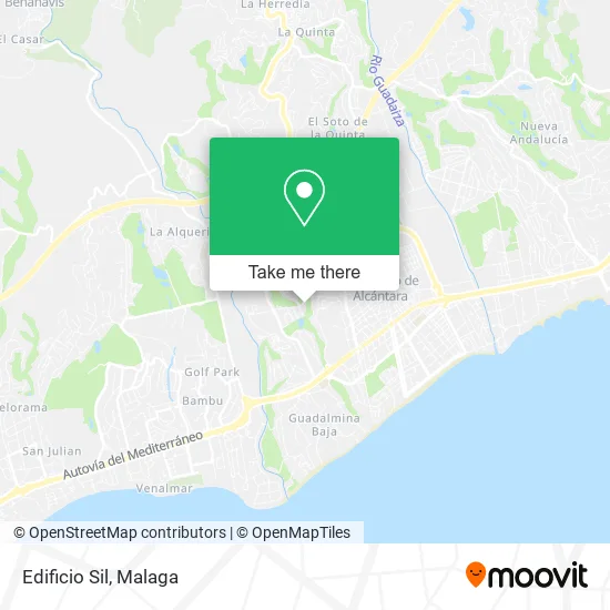 Edificio Sil map