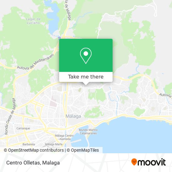 Centro Olletas map
