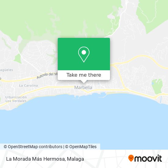 La Morada Más Hermosa map