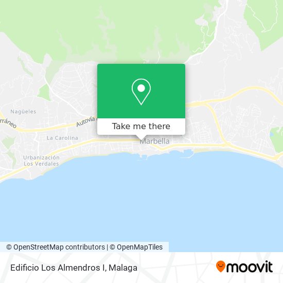 Edificio Los Almendros I map