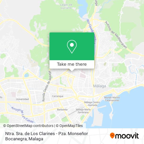 Ntra. Sra. de Los Clarines - Pza. Monseñor Bocanegra map