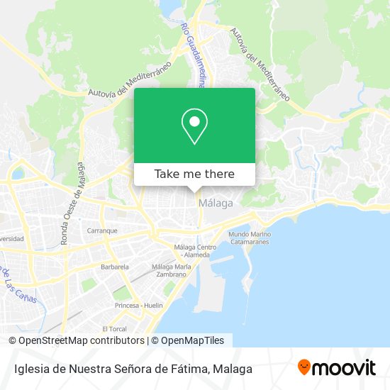 Iglesia de Nuestra Señora de Fátima map