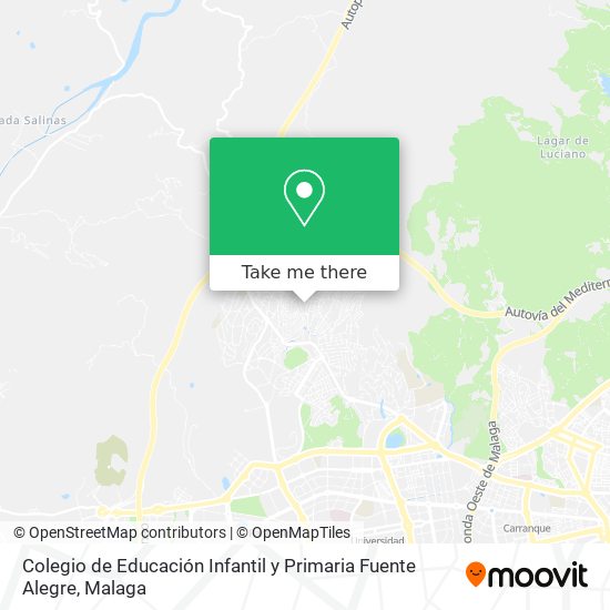 Colegio de Educación Infantil y Primaria Fuente Alegre map