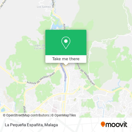 La Pequeña Españita map