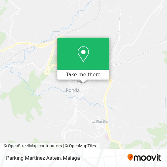 Parking Martínez Astein map