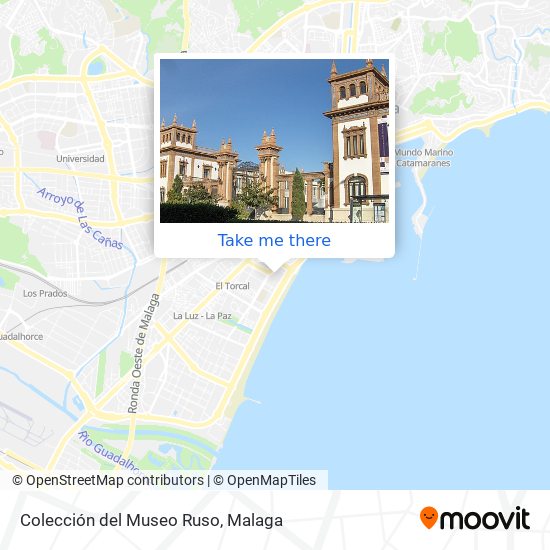 Colección del Museo Ruso map