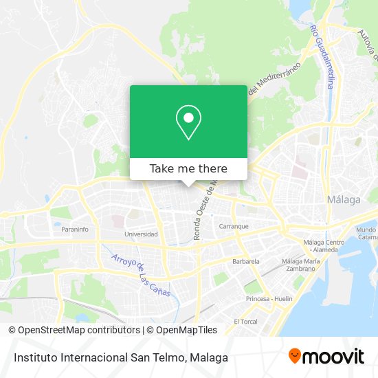 Instituto Internacional San Telmo map