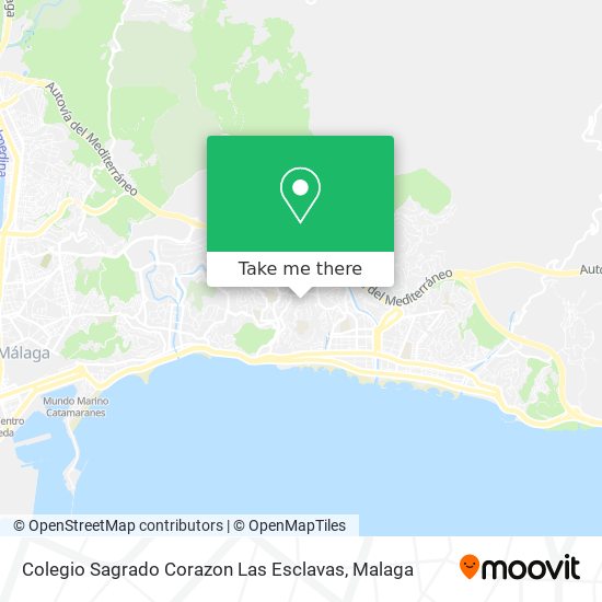 Colegio Sagrado Corazon  Las Esclavas map